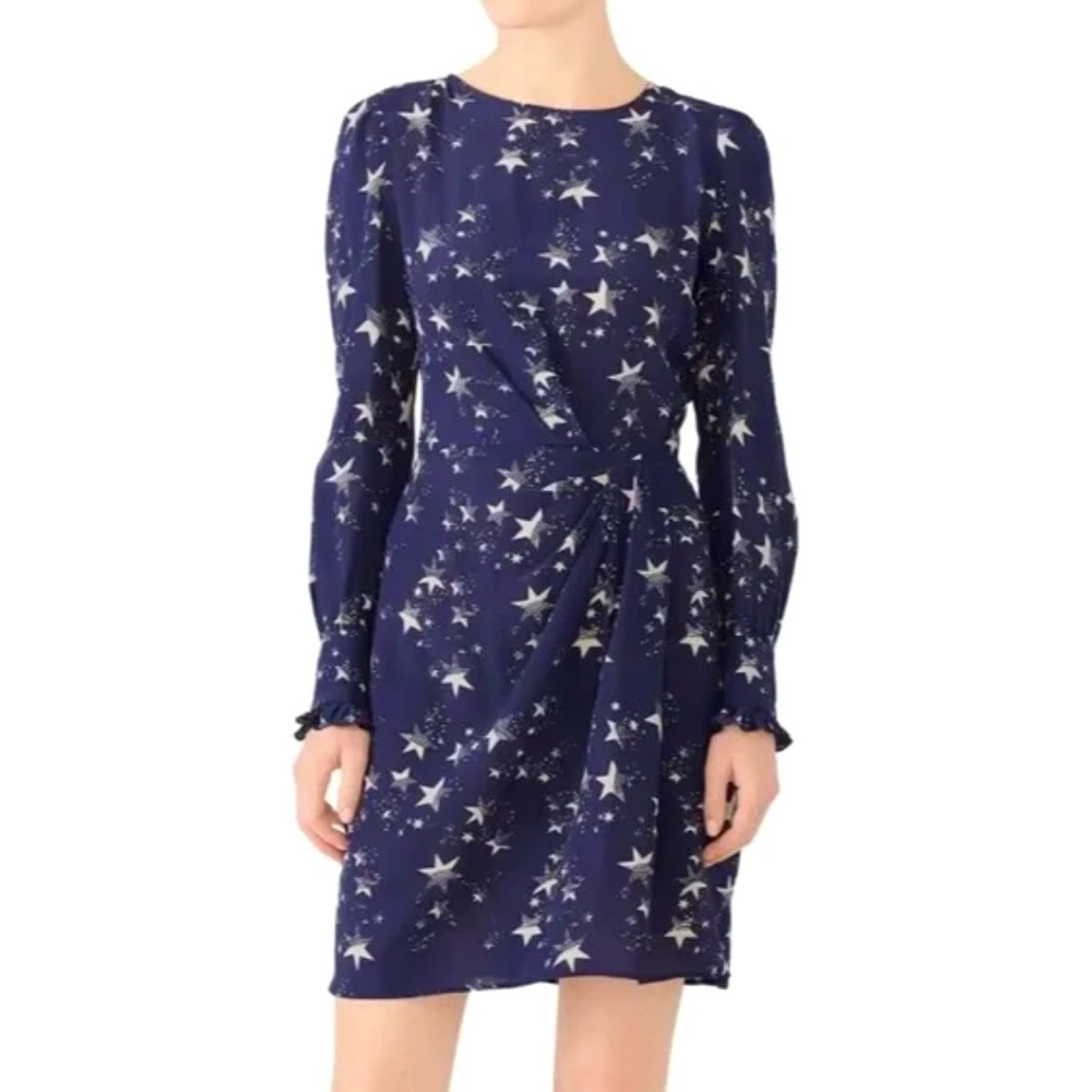 Tara Jarmon Navy Star dress (new with tag)